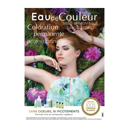 Poster EAU DE COULEUR CANDY 80x120